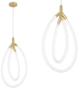 LAMPA WISZĄCA LED G017-CP ZŁOTA