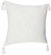 Poszewka na poduszkę z frędzlami, dekoracyjna, 40x40cm