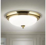 Orion - Lampa sufitowa EMPIRA 2xE27/40W/230V śr. 35,5 cm złota