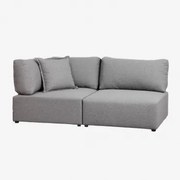 Modułowa Sofa Narożna 2-częściowa Kata Szary - Sklum