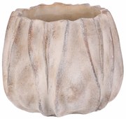 Betonowa donica na kwiaty S1, szara, 18 x 15 cm, 18 cm
