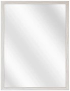 Drewniane lustro minimalistyczne biały dąb F7-R70