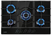 Klarstein Ignito 75cm Płyta gazowa 5 palników Czarny