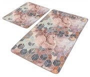 Aksamitne dywaniki łazienkowe zestaw 2 szt. 60x100 cm – Mila Home