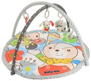 Baby Mix Kocyk do zabawy Piesek i motylek, 90 x 60cm