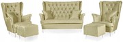 Zestaw wypoczynkowy sofa + 2 fotele Family Meble