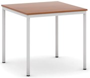 Stół jadalniany, 80x80 cm, szara podstawa, czereśnia