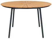 Okrągły stół z litego drewna tekowego ø 130 cm Cleveland – House Nordic