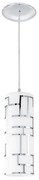Eglo 92562 - Żyrandol na lince BAYMAN 1xE27/60W/230V
