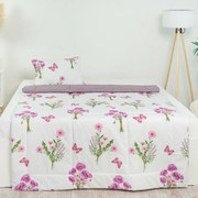 Zestaw letni Stanex CLASSIC Wiosna fioletowy, 140x 200 cm, 40 x 60 cm