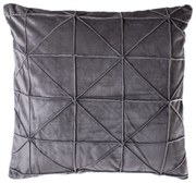 Szara poduszka JAHU Amy, 45x45 cm