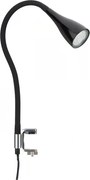 Lampa z klipsem 1xGU10/3W/230V czarna