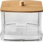 Orion Pojemnik na patyczki kosmetyczne WHITNEY, 9 x 8,5 x 8 cm