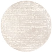 Dywan nowoczesny Stella biało-szary koło 120 cm x 120 cm