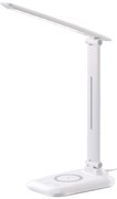 Immax 09107L - LED ściemniana lampa biurkowa z bezprzewodowym ładowaniem Qi LUMI LED/7W/230V biała