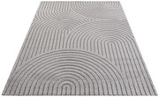 Dywan nowoczesny New York 3D szary 80 cm x 150 cm