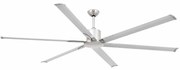 FARO 33465A - Wentylator sufitowy ANDROS XL matowy chrom + pilot zdalnego sterowania
