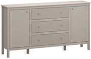Nowoczesna duża komoda w kolorze taupe R5-H67