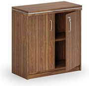 Szafka biurowa ARRISTO LUX, 800 x 400 x 836 mm, orzech