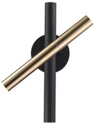 Zuma Line W0461-03N-P7SD - LED Kinkiet LOYA 3xLED/5W/230V czarny/mosiądz