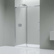 Drzwi prysznicowe przesuwne Soft-Close ze ścianką DX906 FLEX