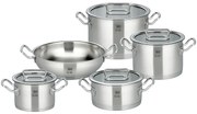Elo 40995 Premium 5-częściowy zestaw garnków zestali nierdzewnej Gourmet Plus