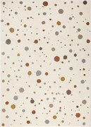 Dywan Beat Kids Nowoczesny Niemowlę Dziewczynka Chłopiec - Kremowy - 140x200 cm