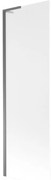Mexen Next L parawan nawannowy 1-skrzydłowy 60 x 150 cm, szron, gun metal - 895-060-000-03-30-95