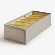 Organizer Tekstylny 35x15 Cm Mińsk Jasnoszary - Sklum