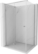 Mexen Mist-F kabina prysznicowa składana lewa 90 x 80 cm, transparent, chrom - 8A6T-090-080-01-00-L