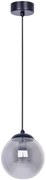 Grafitowa lampa wisząca z okrągłym kloszem - A216 G3-L61