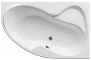 Ravak CL21000000 - Wanna narożna ROSA 160x105 cm akrylowa/biała
