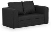 Sofa kanapa rozkładana 2 os MOCCA Ciemny szary
