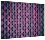 Obraz na szkle - fioletowa tekstura (70x50 cm)