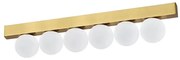 Ideal Lux - LED Plafon PING PONG 6xLED/3W/230V CRI 90 mosiądz