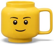 Żółty ceramiczny kubek dla dzieci 530 ml Head – LEGO®
