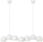 Markslöjd 108859 - Żyrandol na lince CUPOLO 7xE14/40W/230V biały