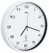 Biały okrągły zegar wiszący 31 cm Z2-C53