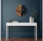 Dekoracja ścienna śr. 56 cm drzewo drewno/metal