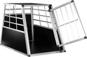 Aluminiowa skrzynia transportowa dla psów, 65 × 90 × 69 cm,
