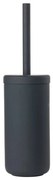 Czarna kamionkowa szczotka do WC Ume − Zone