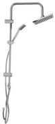 Kolumna prysznicowa z deszczownicą, stal nierdzewna, wys. 80 cm