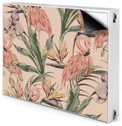 Maskownica na kaloryfer Flamingi