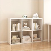 Regał na książki, biały, styl nowoczesny, 100x67x30 cm