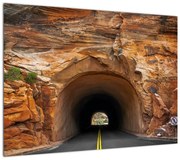 Obraz - tunel w skale (70x50 cm)