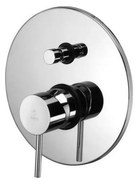 Paffoni - Bateria prysznicowa podtynkowa LIGHT, chrom błyszczący