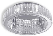 LAMPA KRYSZTAŁOWA PLAFON APP1742-C 40 cm CHROM