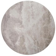 Zestaw 2 okrągłych ław 54/48 44/38 popiel spiek szaru marmur /grafit ITAKA