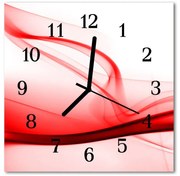 Zegar ścienny kwadrat Abstrakcyjne linie