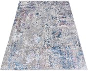 Szary dywan w nowoczesny wzór L2-E73